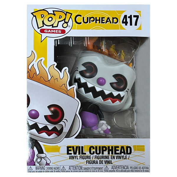 Funko POP #417 Cuphead Evil Cuphead Figure